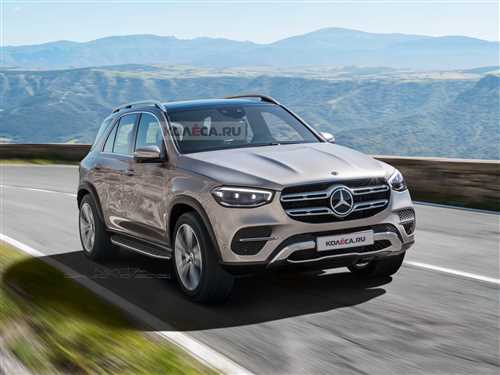 Первые изображения обновленного Mercedes-Benz GLE