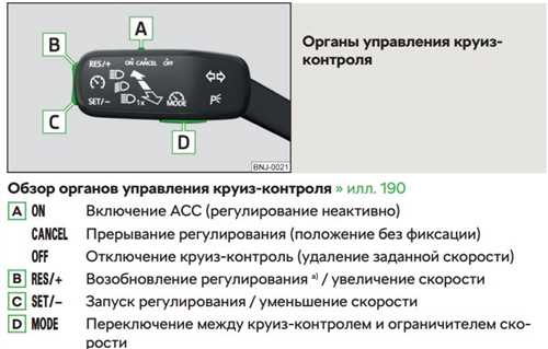 Как включить круиз-контроль на Шкода Кодиак — пошаговая инструкция для автовладельцев